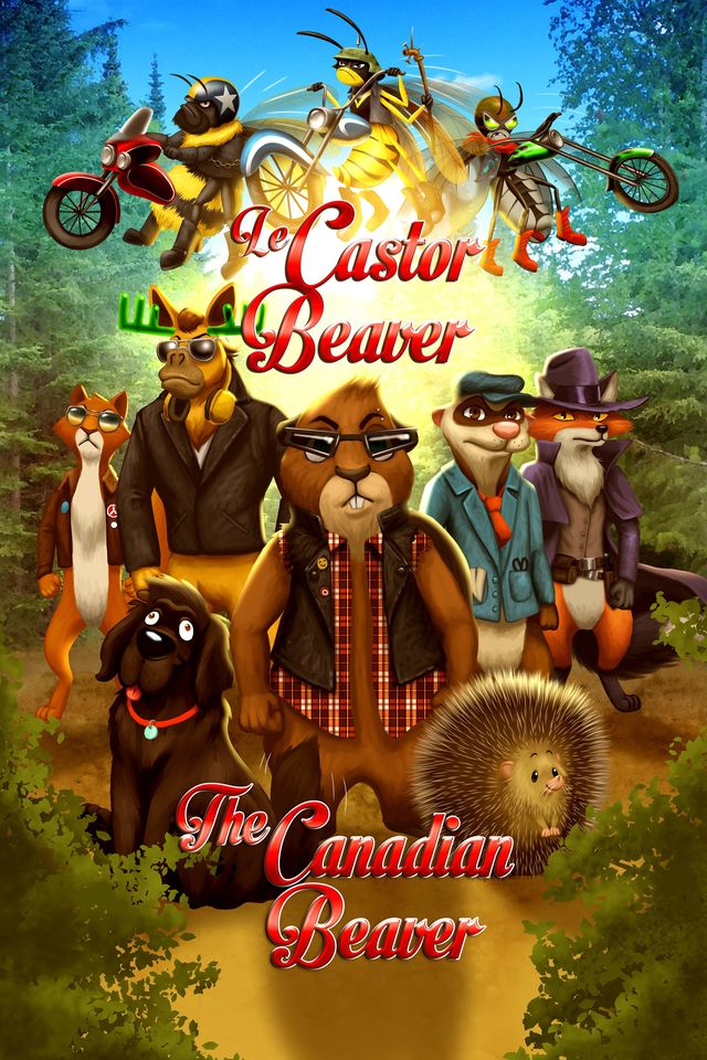 Poster Castor Beaver